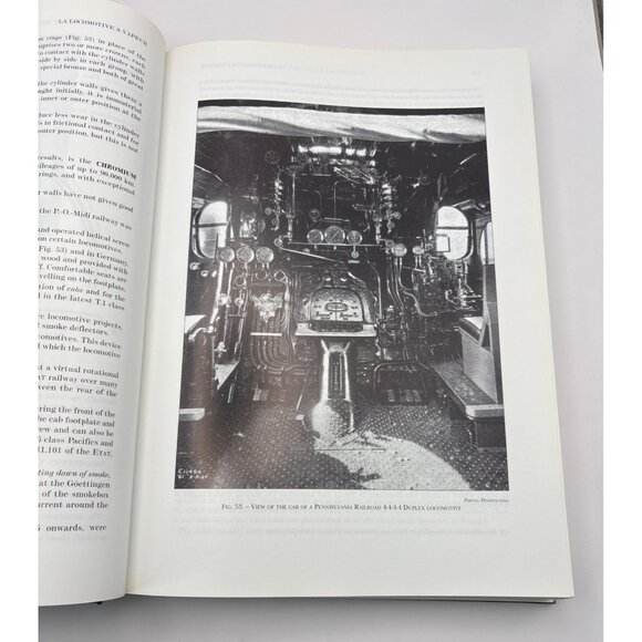 La Locomotive A Vapeur Andre Chapelon 1st English Print 2000 HCDJ Steam Trains - Picture 12 of 16